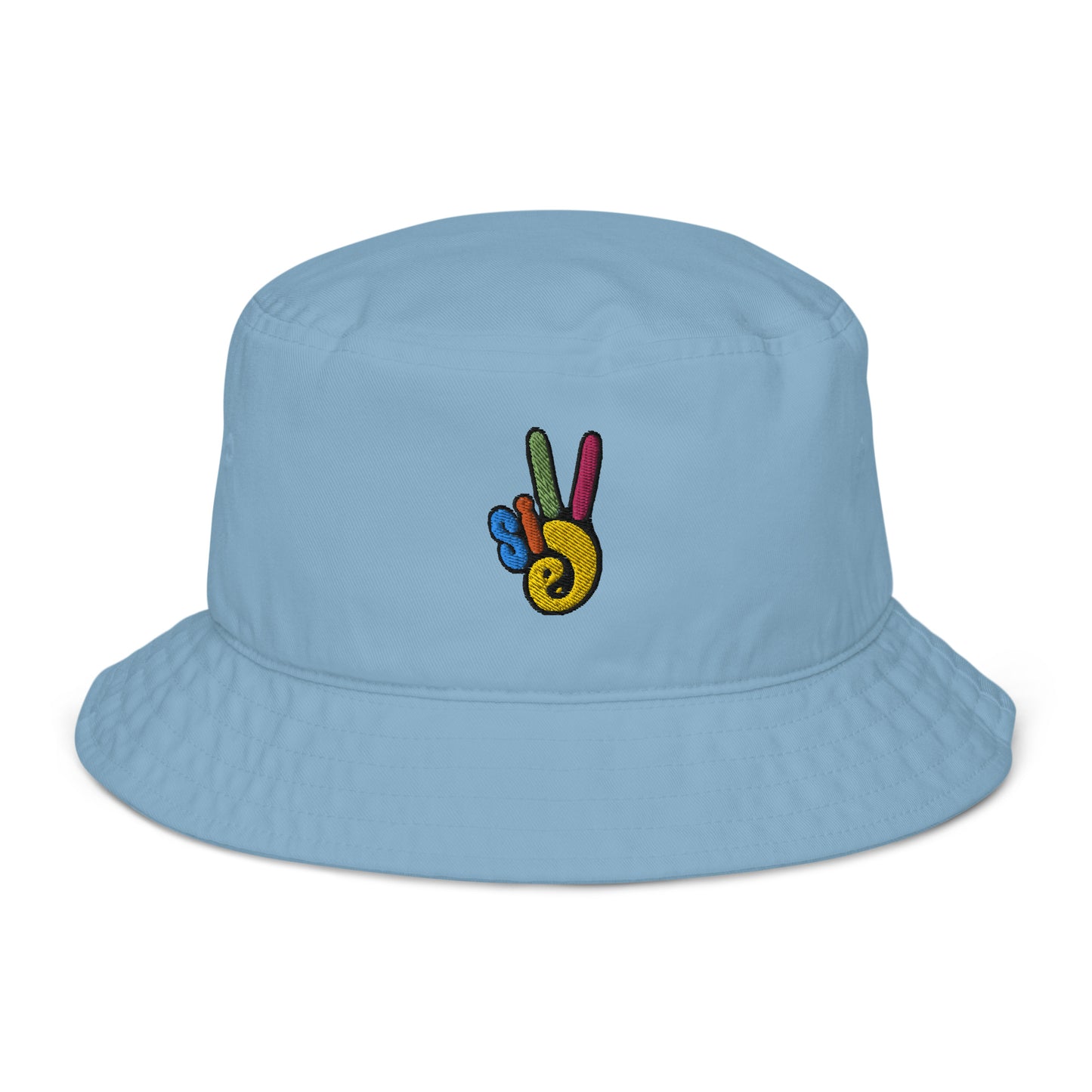 Organic Color Peace Bucket Hat