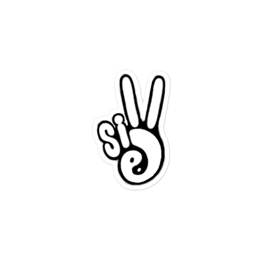 Sille Peace Sign Sticker