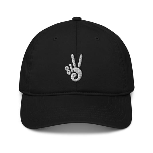 Organic Sille Peace Sign Hat