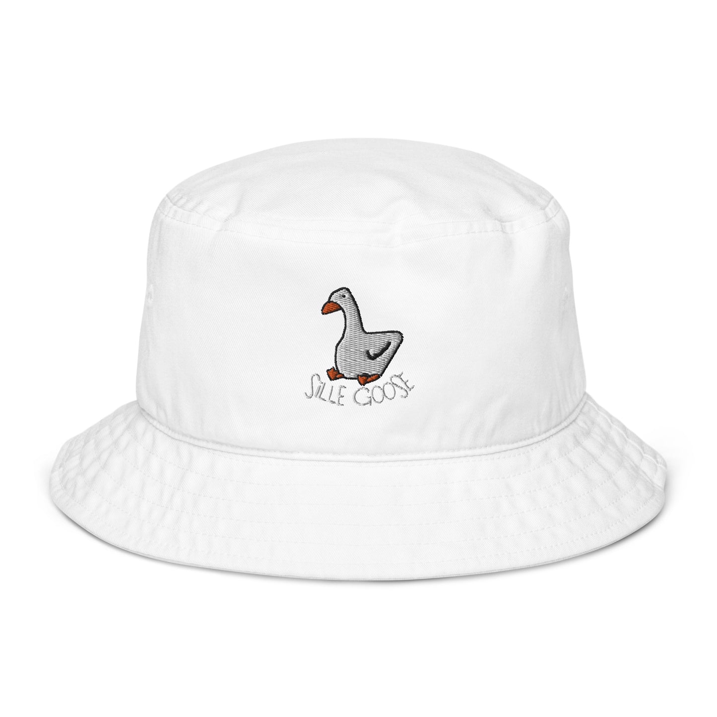 Organic Sille Goose Bucket Hat